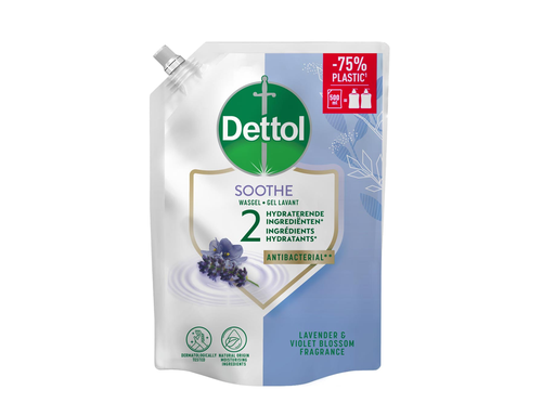 [TIM-3297852] Navulling handzeep Dettol Soothe lavendel en vioolbloesem 500ml
