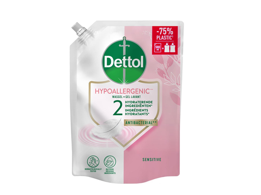 [TIM-3297853] Navulling handzeep Dettol Hypoallergenic 500ml