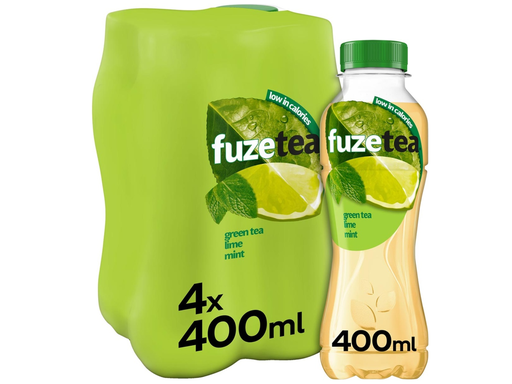 [TIM-504770] Frisdrank Fuze Tea limoen munt fles 40cl (24)