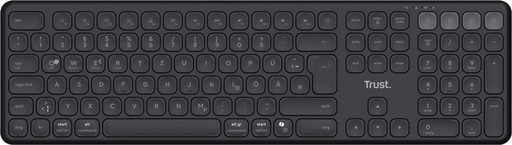 [TIM-25511] Draadloos toetsenbord Trust Vaiya muti-device qwerty zwart