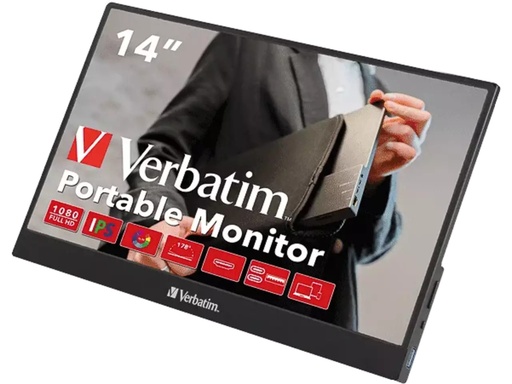 [ITA-49590] Draagbaar beeldscherm Verbatim 14" full HD