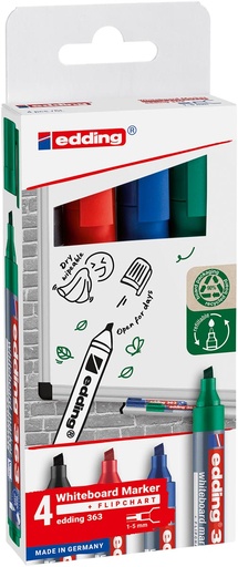 [TIM-436342] Whiteboard marker Edding E-363 assorti (4)