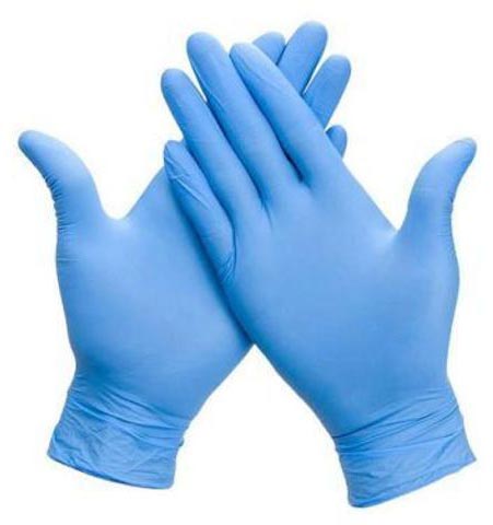 [TIM-1203062] Handschoenen uit nitril medium blauw (100)