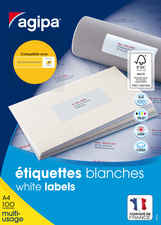 [KAN-102163] Etiketten Apli 80 etik/bl 35,6x16,9mm wit (100)