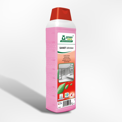 [OND-OG2473] Sanitairreiniger Green Care Sanet Zitrotan 1L