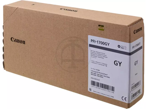 [CAN-PFI-1700GY] Cartridge Canon Inkjet PFI-1700 imagePROGRAF iPF2000 700ml GY