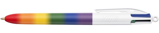 [TIM-528019] Balpen Bic 4 Colours Rainbow Punch medium punt assorti