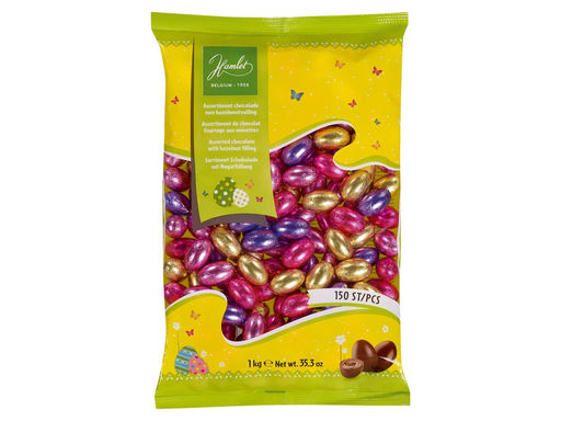 [TIM-79831] Paaseitjes Hamlet zak 1kg assorti