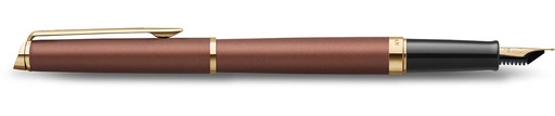 [TIM-2217948] Vulpen Waterman Hémisphère Metalic medium punt koperrood GT in giftbox