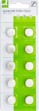 [TIM-KF14557] Knoopcelbatterij Q-Connect alkaline LR44 (10)
