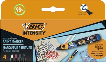 [TIM-527423] Paintmarker BIC Intensity klassieke kleuren (4)