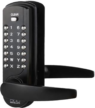 [TIM-NK7500B] Codeslot Maasland NK7500 mechanisch mat zwart