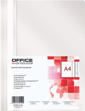 [TIM-111114] Snelhechtmap Office Products A4 wit