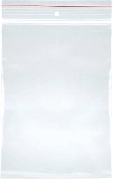 [TIM-5072215] Gripsealzakje Office Products 80x120mm transparant (100)