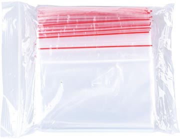 [TIM-5073815] Gripsealzakje Office Products 120x180mm transparant (100)