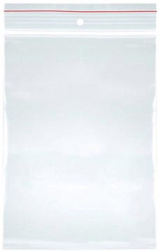 [TIM-5075815] Gripsealzakje Office Products 170x230mm transparant (100)