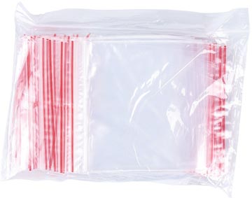 [TIM-5077215] Gripsealzakje Office Products 230x320mm transparant (100)