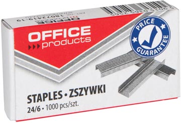 [TIM-8072419] Nietjes Office Products 24/6 verzinkt (1000)