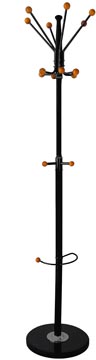 [TIM-9214311] Kapstok Office Products Stockholm met parapluhouder zwart