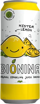 [TIM-22531] Frisdrank Bionina Mister Lemon blik 33cl (12)