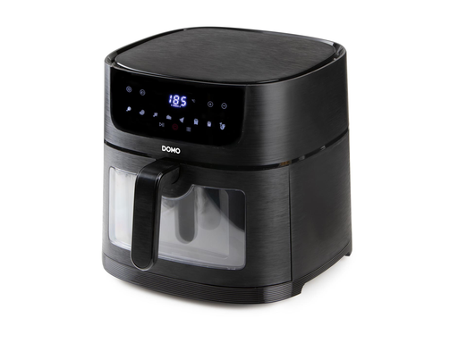 [TIM-DO543FR] Heteluchtfriteuse Domo Deli-Fryer met kijkvenster 8L zwart
