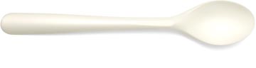 [TIM-87702] Lepel herbruikbaar Conpax Folia CPLA 19cm wit (50)