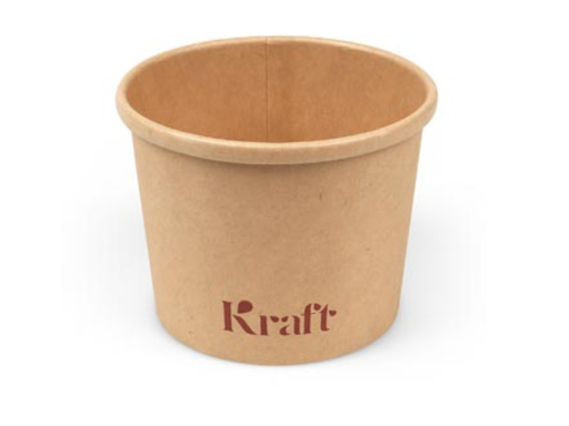 [TIM-31122] Soepbekers Conpax karton 350ml bruine kraft (25)