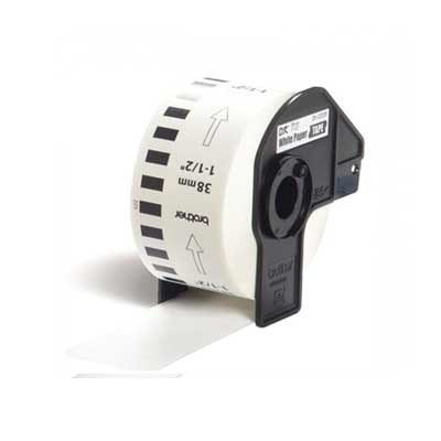 [CTE-QDK22225] Compatibele film voor Brother DK22225 38mmx30,48m wit 