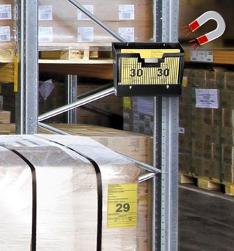 [TIM-2230011] Folderhouder wand CEP First A4 horizontaal 1-vaks magnetisch zwart