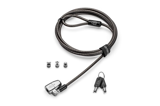 [ACCO-K68102EU] Laptopslot Kensington ClickSafe 2.0 universal 3-in-1 T-Bar, Nano & Wedge met sleutel