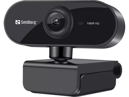 [ITA-133-97] Webcam Sandberg USB FLEX 1080P HD microphone met draad zwart (133-97)
