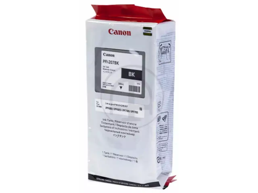 [CAN-PFI-207BK] Cartridge Canon Inkjet PFI-207 imagePROGRAF iPF680 300ml BK