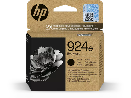 [HP-HP4K0V0N] Cartridge HP Inkjet 924E EvoMore 1000 pag. BK