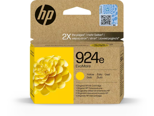 [HP-HP4K0U9N] Cartridge HP Inkjet 924E EvoMore 1000 pag. YEL