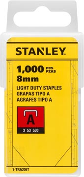 [TIM-TRA205T] Nietjes Stanley type A 8mm (1000)