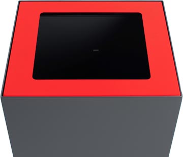 [TIM-1206865] Top voor modulaire afvalbak 85L en 90L V-Part rood