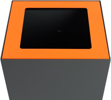 [TIM-1206902] Top voor modulaire afvalbak 85L en 90L V-Part oranje