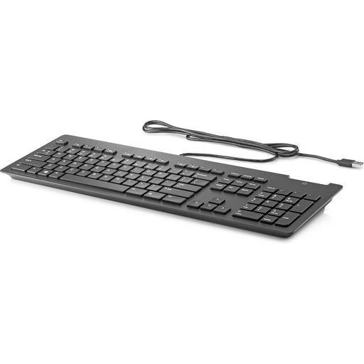 [KAN-Z9H48AA] Toetsenbord HP Slim CCID AZERTY met draad en EID lezer zwart