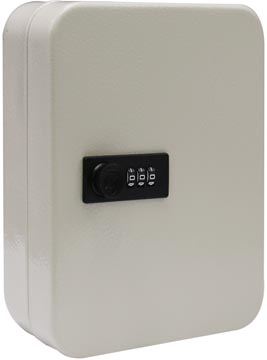 [TIM-3168133] Sleutelkast met combinatieslot voor 48 sleutels wit