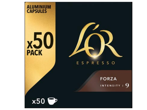 [TIM-4090912] Koffiecapsules Douwe Egberts L'Or Intensity Forza (50)