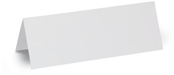 [TIM-6393602] Naamkaarten MAUL karton 21x7,5cm wit (100)