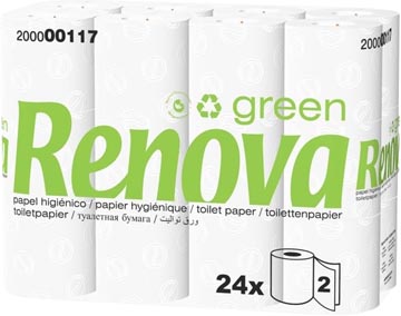 [TIM-2000117] Toiletpapier Renova Green 2-laags 160vel (96)