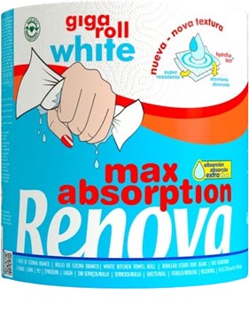 [TIM-2099159] Keukenrol Renova Maxi Absorption gigarol 2-laags 280vel/rol (6)
