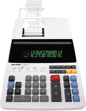 [TIM-CS2635L] Bureaurekenmachine Sharp CS-2635LW