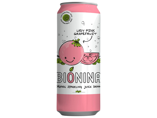 [TIM-22541] Frisdrank Bionina Lady Pink Grapefruit blik 33cl (12)