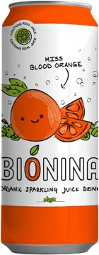 [TIM-22511] Frisdrank Bionina Miss Blood Orange blik 33cl (12)
