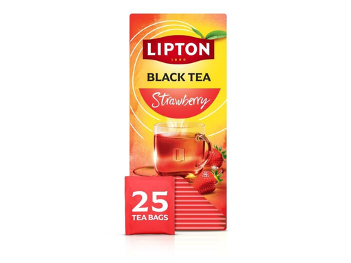 [TIM-130630] Thee Lipton Feel Good Selection Zwarte thee aardbei (25)