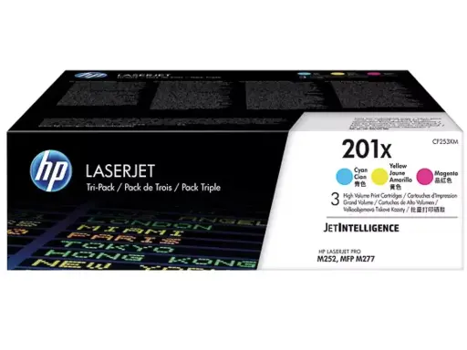 Toner HP Color Laser 201X Color LaserJet Pro 