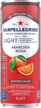 [TIM-55964] Limonade San Pellegrino Aranciata Rossa light sleek blik 33cl (6)