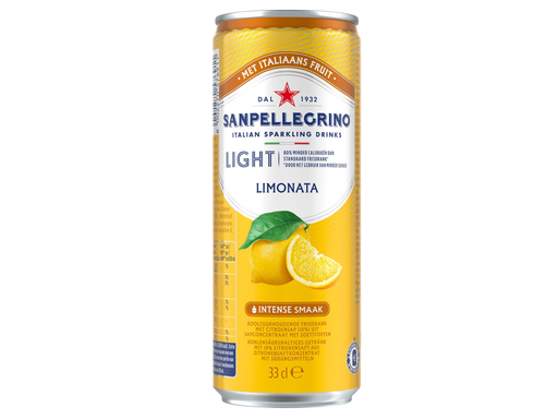 [TIM-55963] Limonade San Pellegrino Limonata light sleek blik 33cl (6)